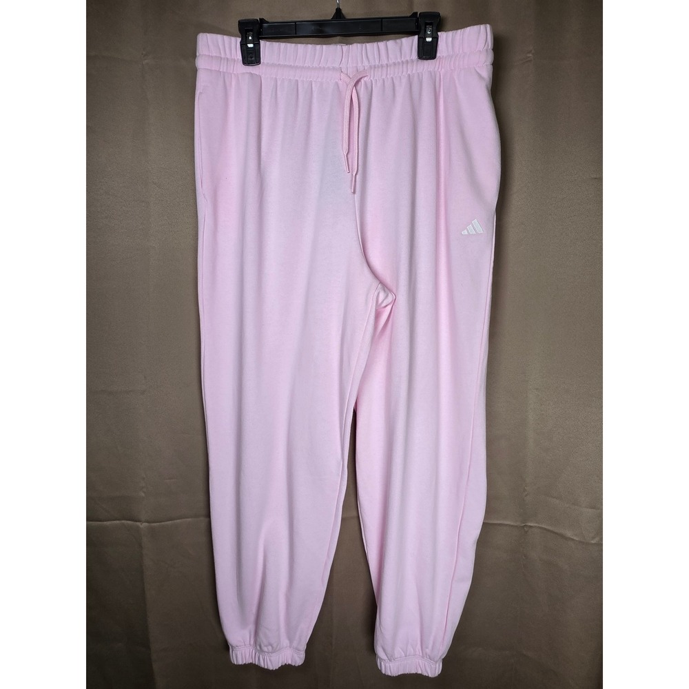 Adidas Clear Pink Joggers Womens XL, NWT